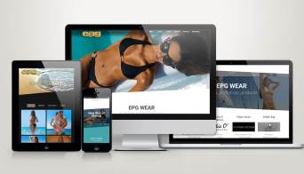 Swimwear Company Website Design